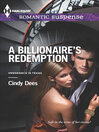 Cover image for A Billionaire's Redemption